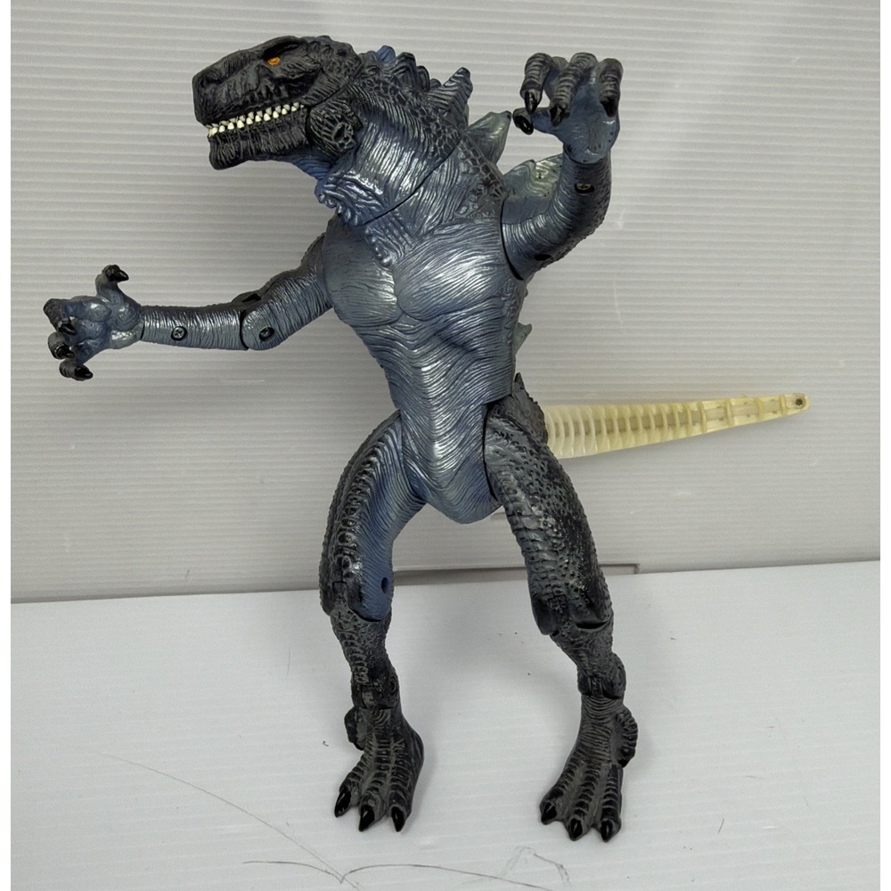 Vintage GODZILLA Thunder Tail 1998 Trendmasters #08541 Tail Swipe Rare Damaged
